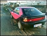 ;) mazda 323 negru cu mov