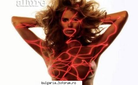 heidi klum topless pentru revista 