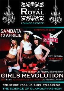 girls revolution sambata, aprilie 2010- royal studio girls aprilie 2010 royal club partyvino bei