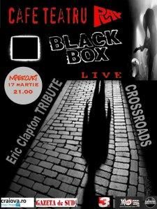 Blackbox: Eric Clapton Tribute Miercuri, 17 martie - Cafe-teatru Play - Blackbox: Eric Clapton - Evenimente