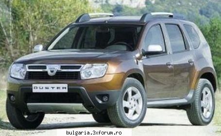 ;) dacia duster va putea fi din luna mai